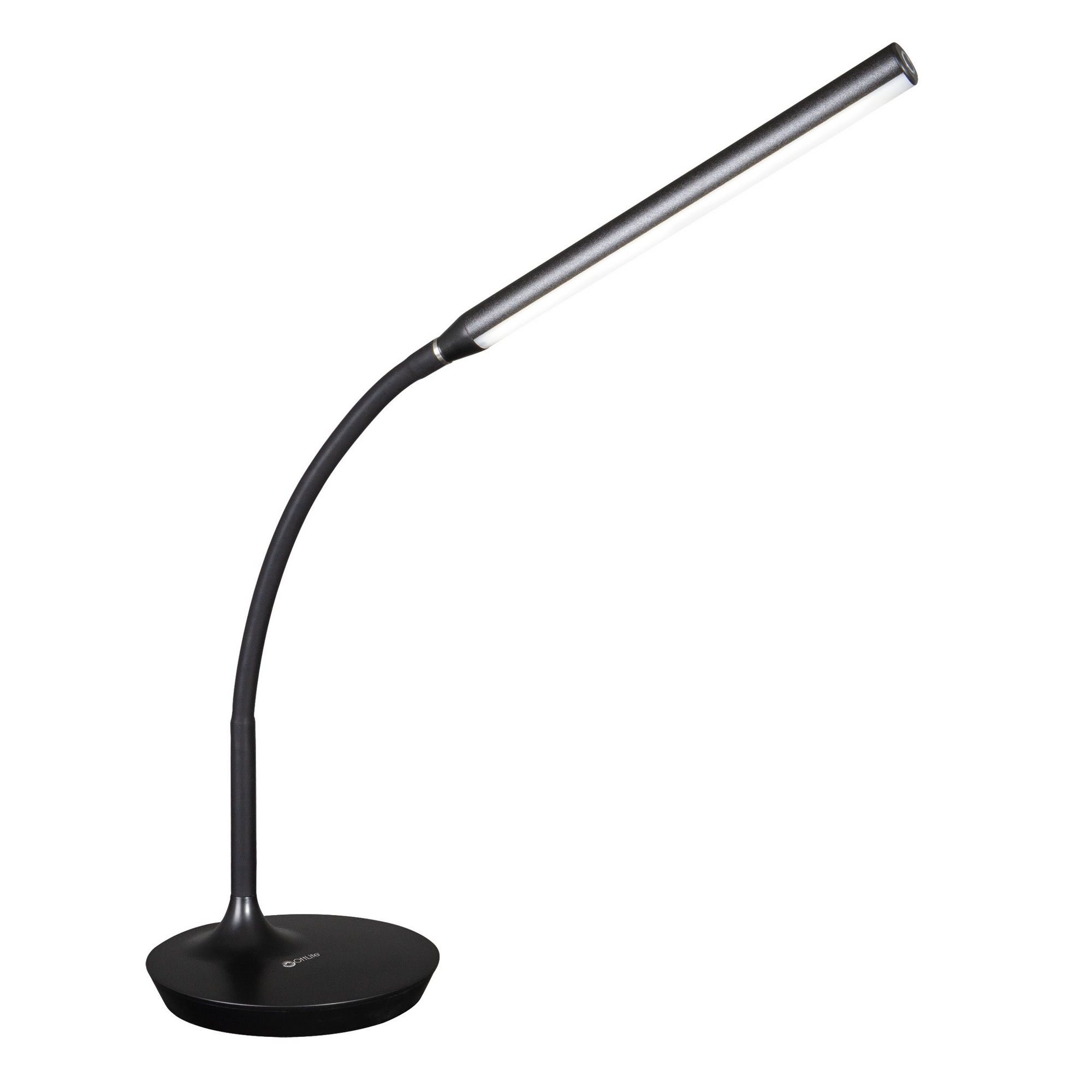 OttLite Wellness Series Extended Reach LED Desk Lamp Black